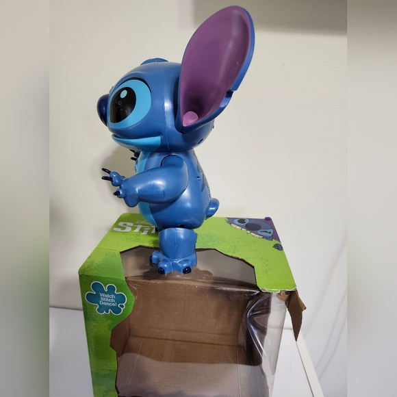 Disney Dancing Stitch figure figurine toy doll with box WORKING TESTED Lilo gift - Picture 8 of 10